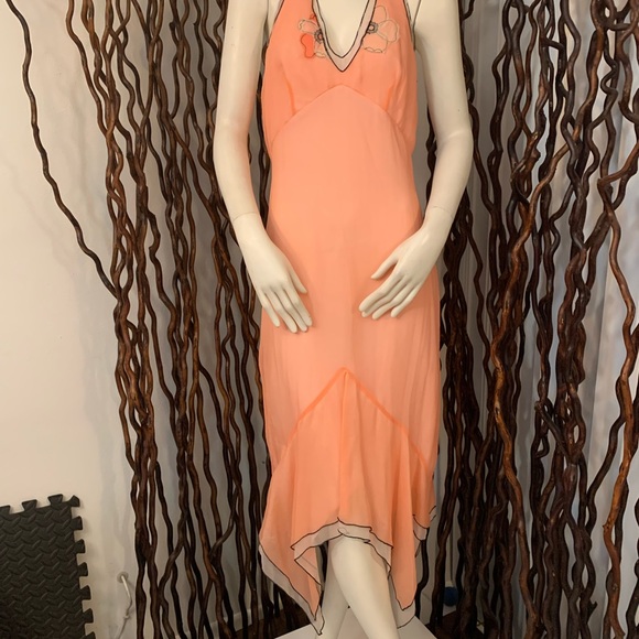 BCBGMaxAzria Dresses & Skirts - New BCBG Maxazria Blossom Halter Dress
